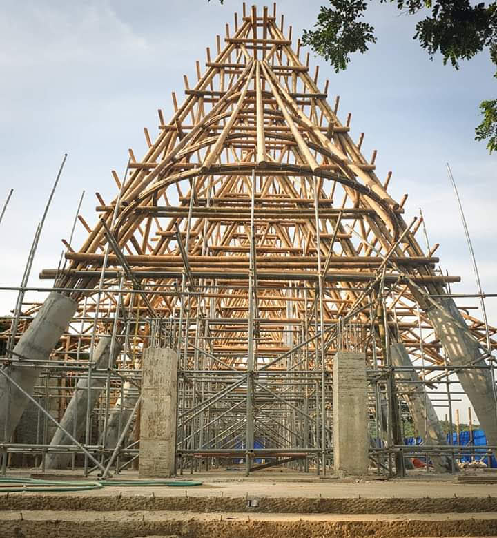 Thi công - thiết kế công trình tre ở Việt Nam
